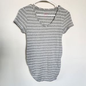 Maternity v neck shirt